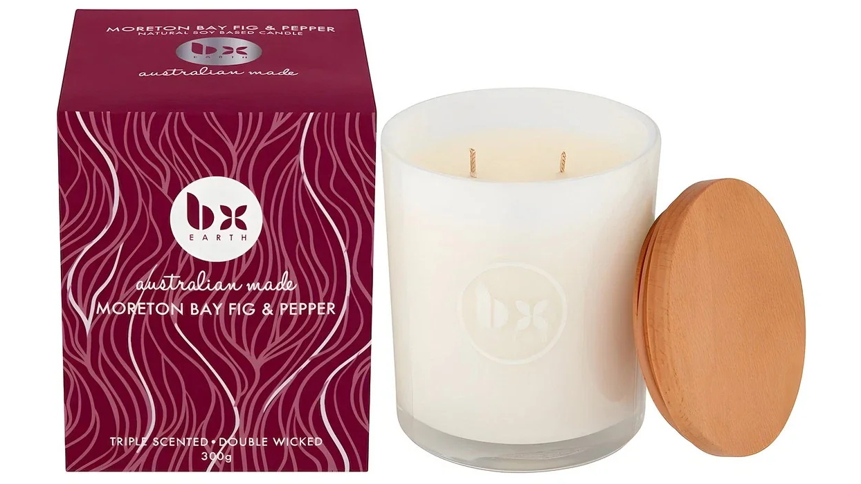 Bx Earth Moreton Bay Fig and Pepper Soy Candle - 300g