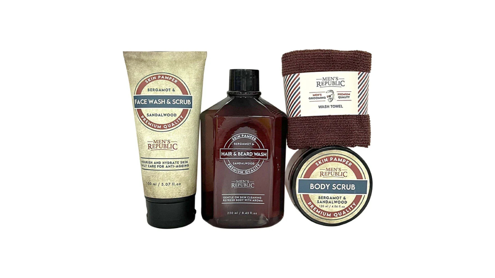 Men's Republic 5 Piece Grooming Kit with Tool Case