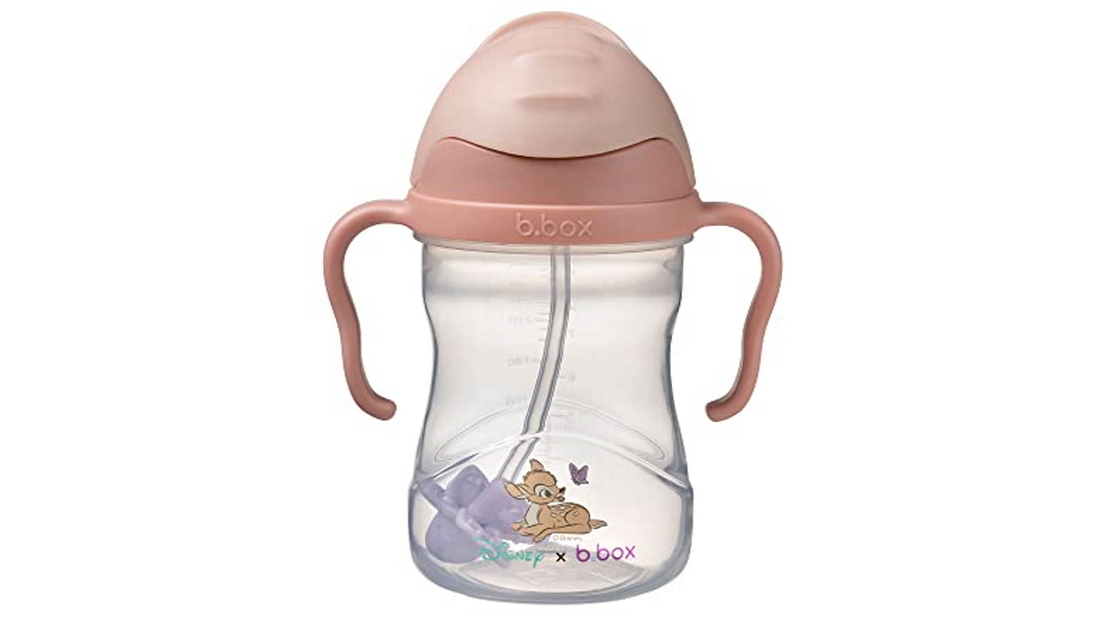 B.Box 240ml Bambi Disney Sippy Cup With Weighted Straw For Toddlers