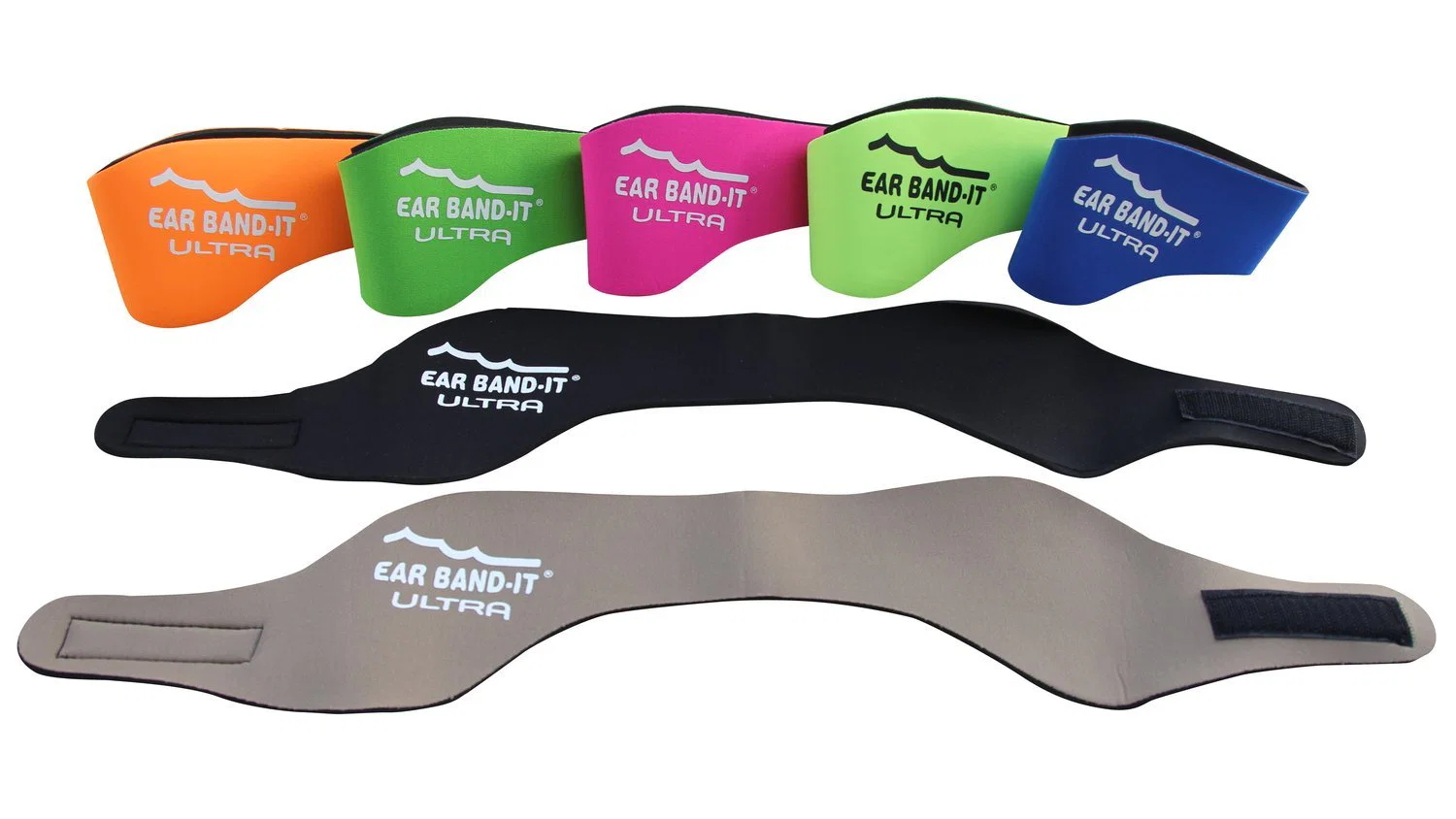 Ear Band-It Ultra Headband with Ear Plugs - Small/Medium/Large