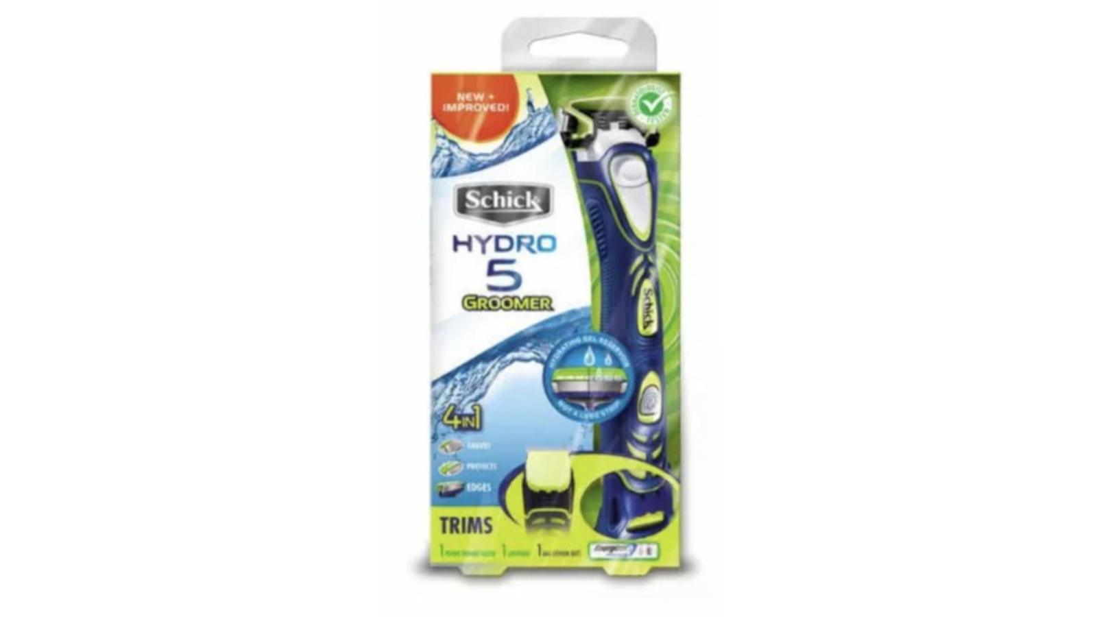 Schick Plus 5 Value Pack Hydro Groomer Kit