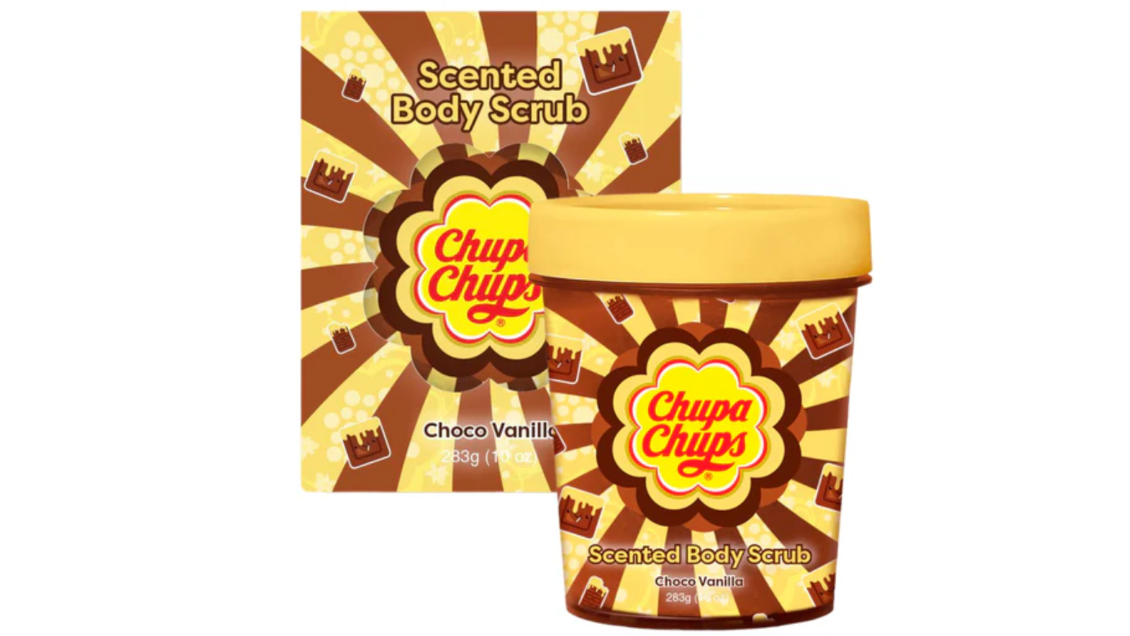 Chupa Chups Choco Vanilla Body Scrub - 283g