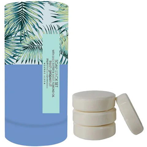 Wicked Sista Fresh Grapefruit Peony Dreams Soap Stack - 200g