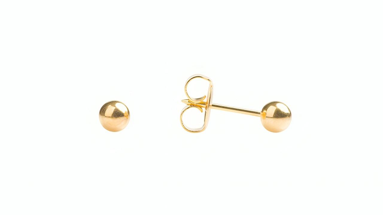 Adnohr System 75 24K Gold Earring - 0.4cm