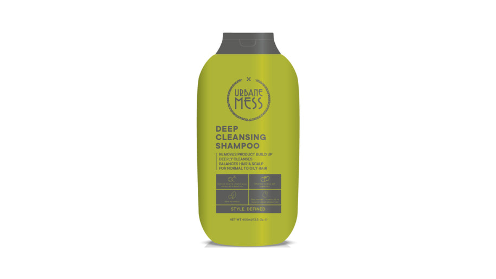 Urbane Mess Deep Cleansing Shampoo - 400ml
