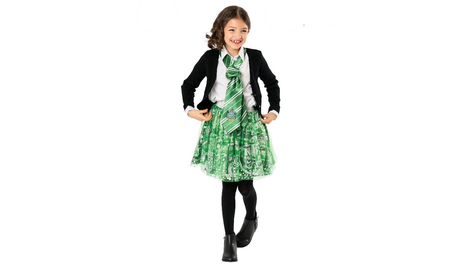 Warner Bros Slytherin Tutu Skirt - Size 9-10 Year