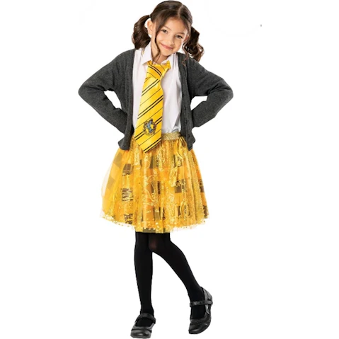 Warner Bros Hufflepuff Tutu Skirt - Size 9-10 Years