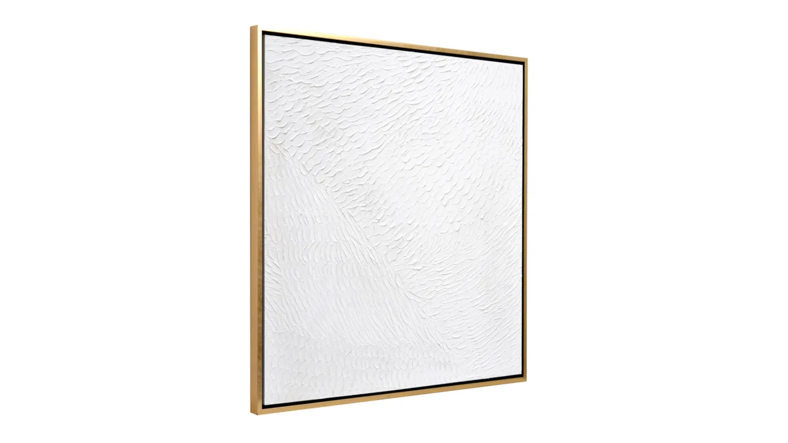 Cafe Lighting & Living Snow White Canvas Painting - Medium