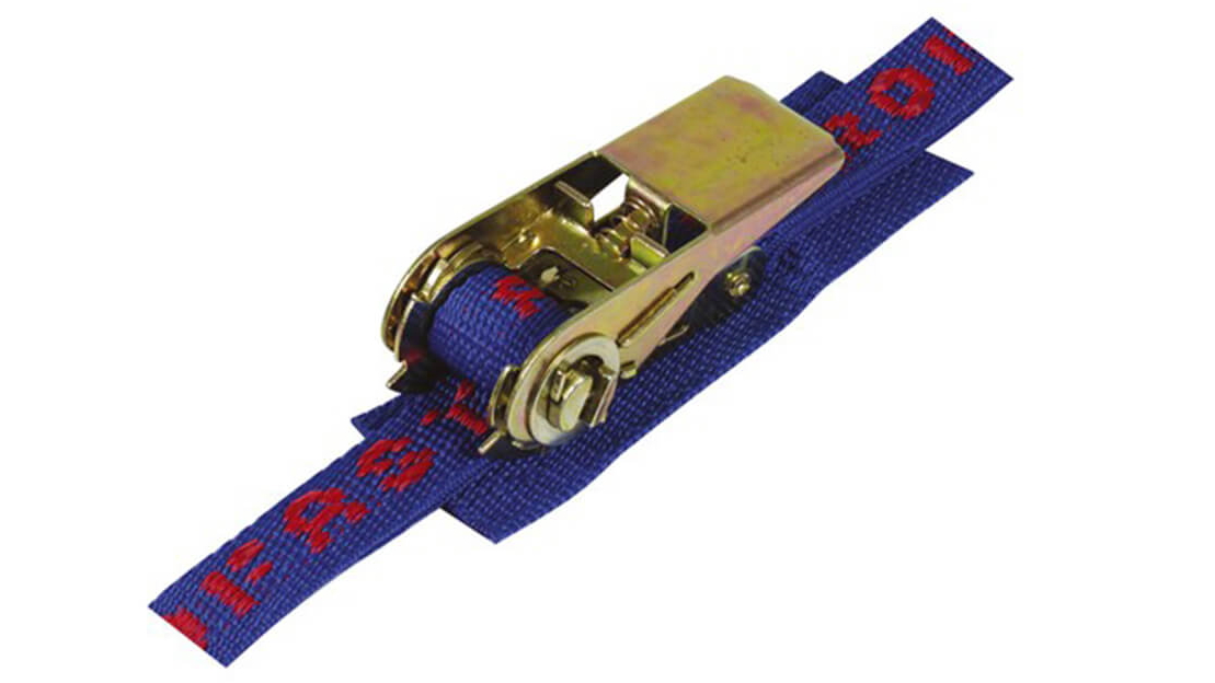 Gunwhale Light Duty Ratchet Strap (4mx25mm Hook/Hook 450kg)