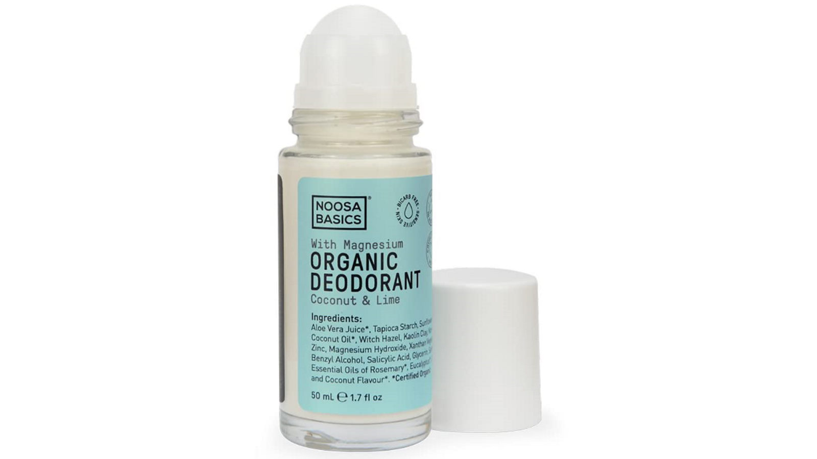 Noosa Basics 50ml Roll On Deodorant - Coconut and Lime