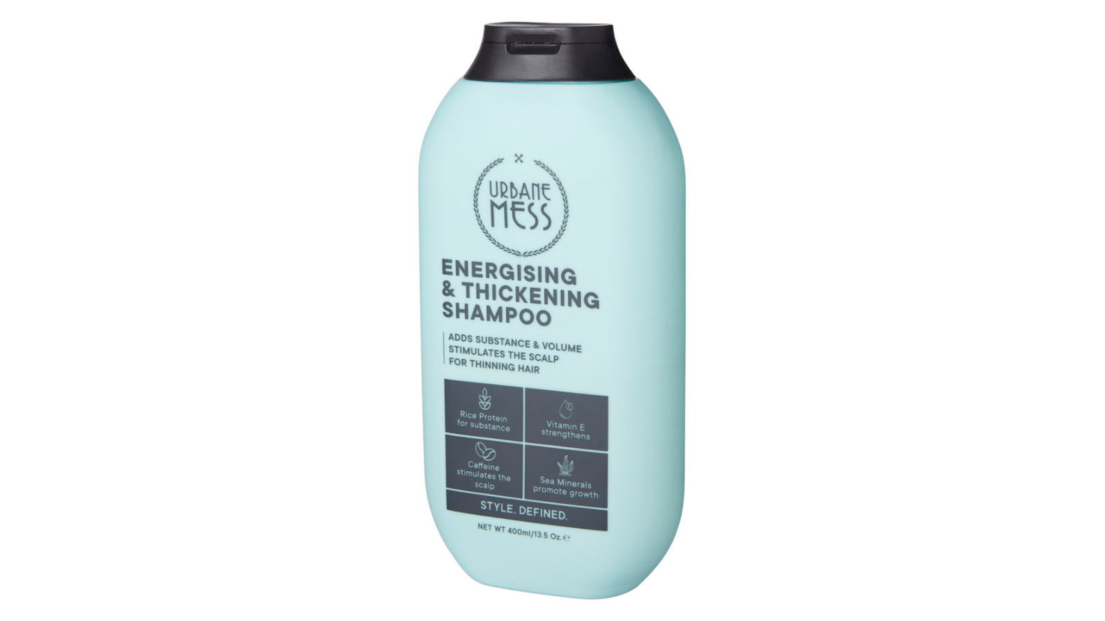 Urbane Mess Energizing and Thickening Shampoo - 400ml