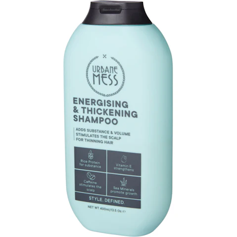 Urbane Mess Energizing and Thickening Shampoo - 400ml