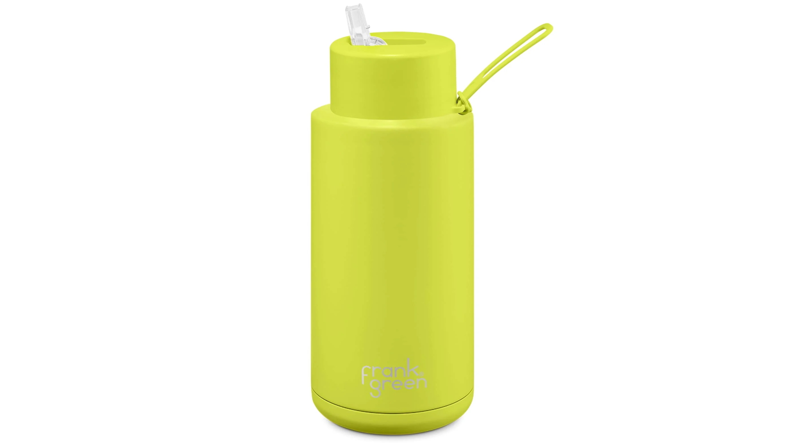 Frank Green 1L Ceramic Reusable Bottle with Push Button Lid