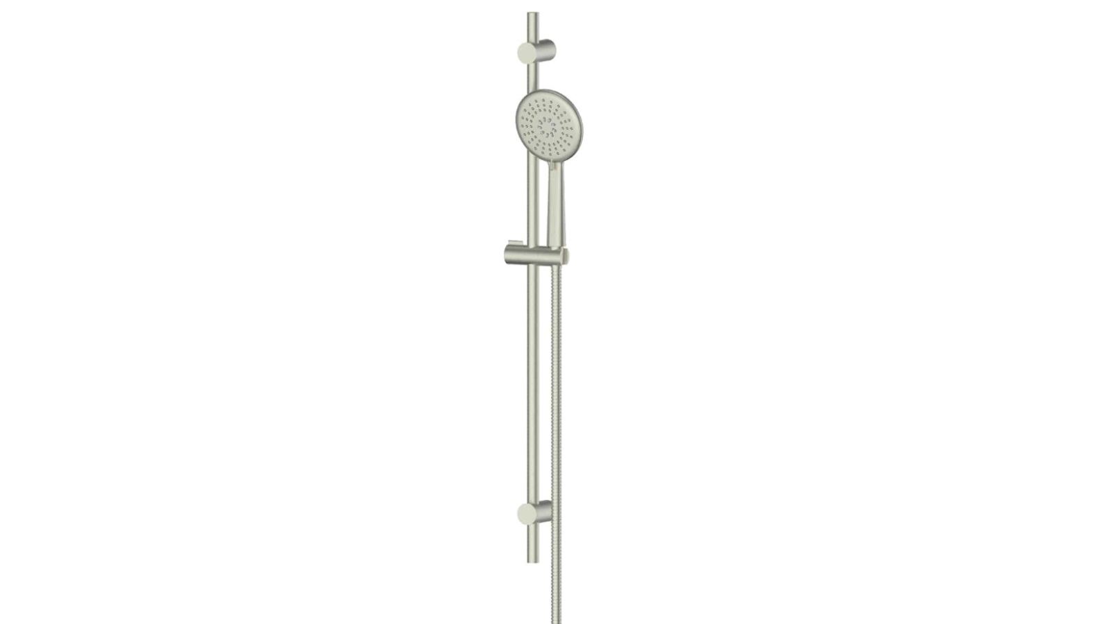 Greens Rocco Adjustable Rail Shower - Brushed Nickel