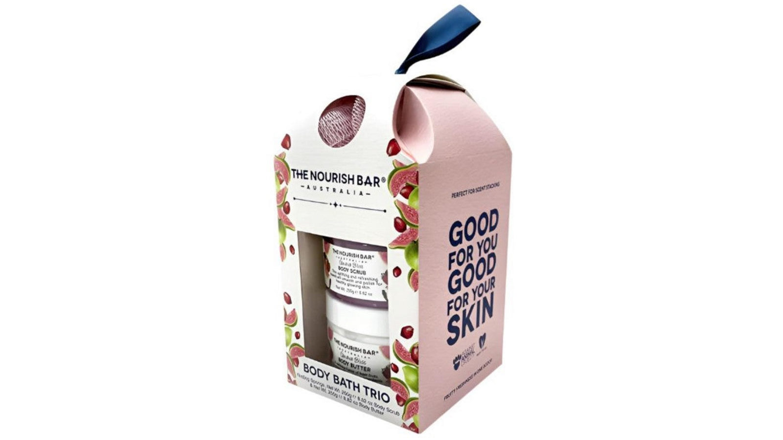 The Nourish Bar 300g Body Bath Trio Guava Bliss