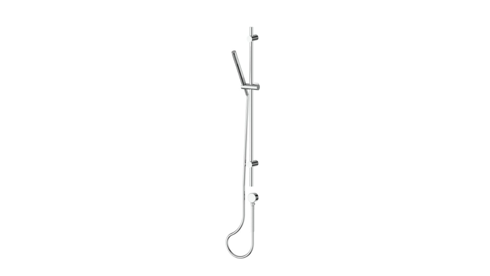 Greens Rocco Pin Rail Shower - Chrome 