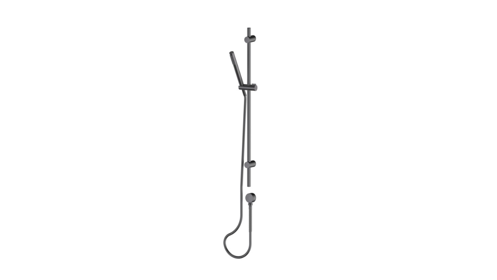 Greens Rocco Pin Rail Shower - Gunmetal 