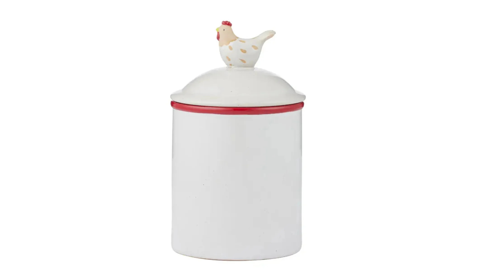 Ashdene Charlie Chook Ceramic Storage Canister - 11.5 x 20cm