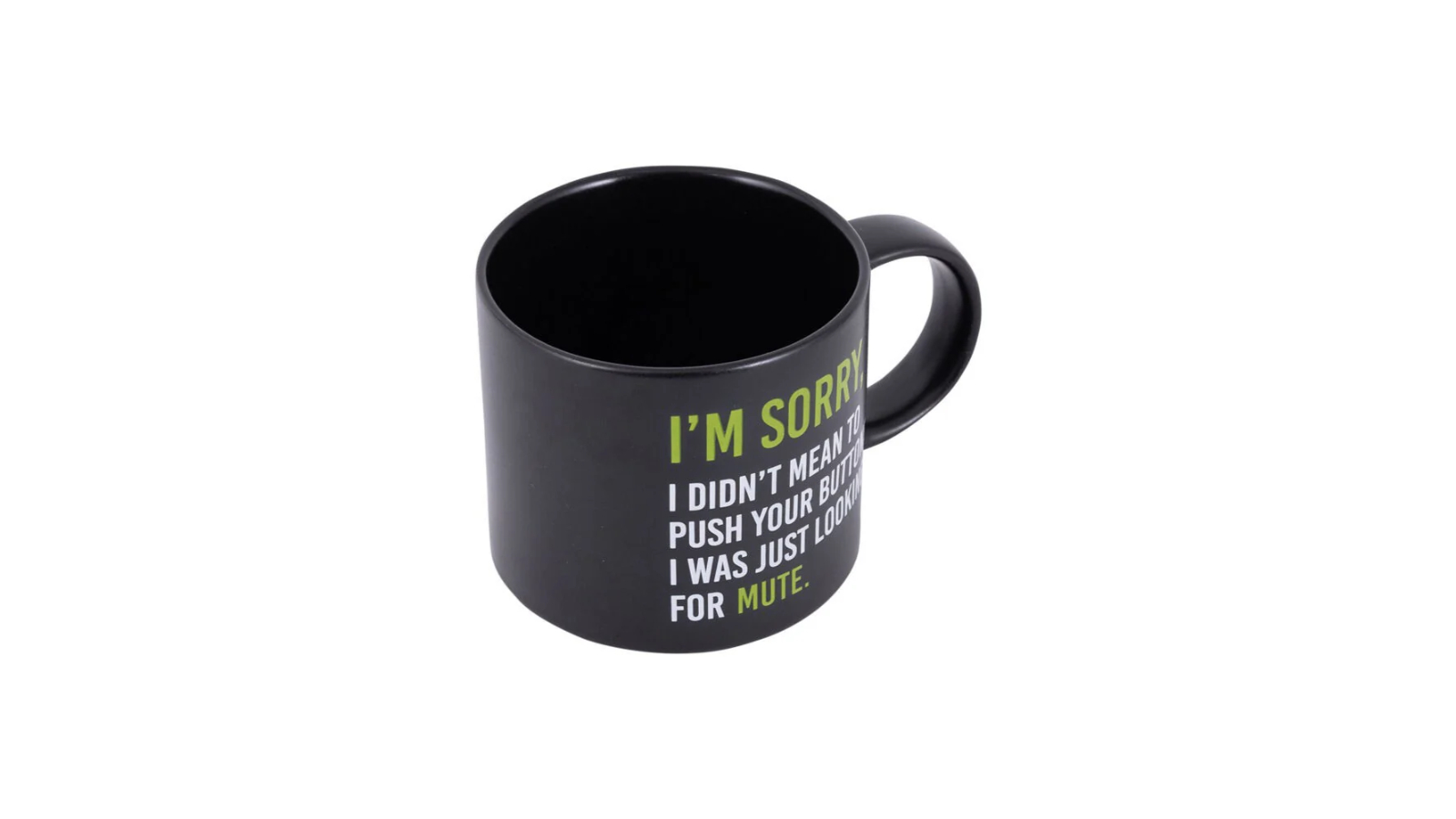 Splosh Cheeky Sorry for What i Said When i Was Hungry Mug - 380ml