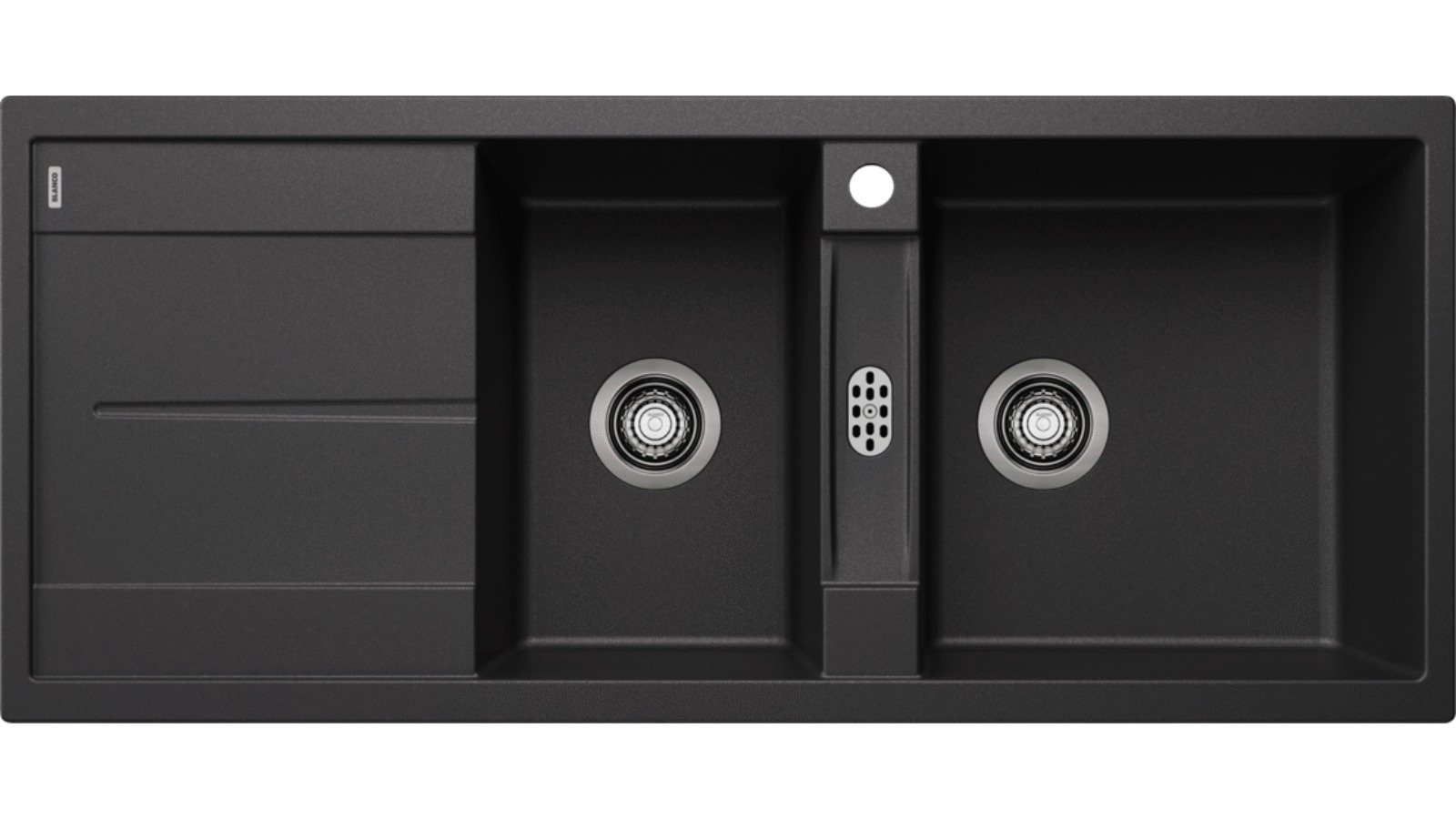 Blanco Metra 8S 1 and 1/2 Right Hand Bowl Sink - Anthracite