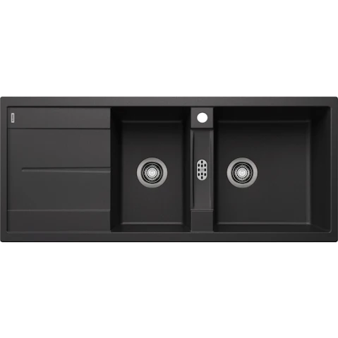 Blanco Metra 8S 1 and 1/2 Right Hand Bowl Sink - Anthracite