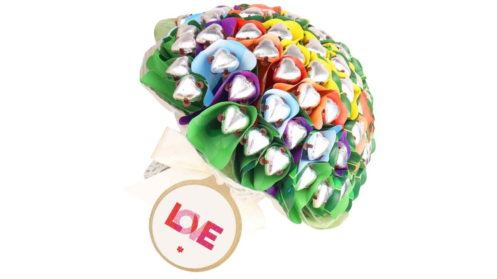 Edible Blooms Rainbow Chocolate Bouquet - Large
