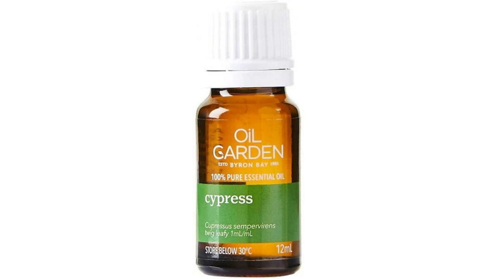 Oil Garden Cypress Pure Essential Oil for Aromatherapy and Skincare - 12ml