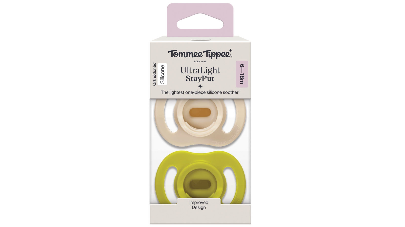 Tommee Tippee Ultralight Soother for Day Time Use 6 to 18 Months