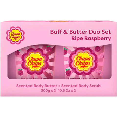 Chupa Chups Raspberry Duo Body Scrub