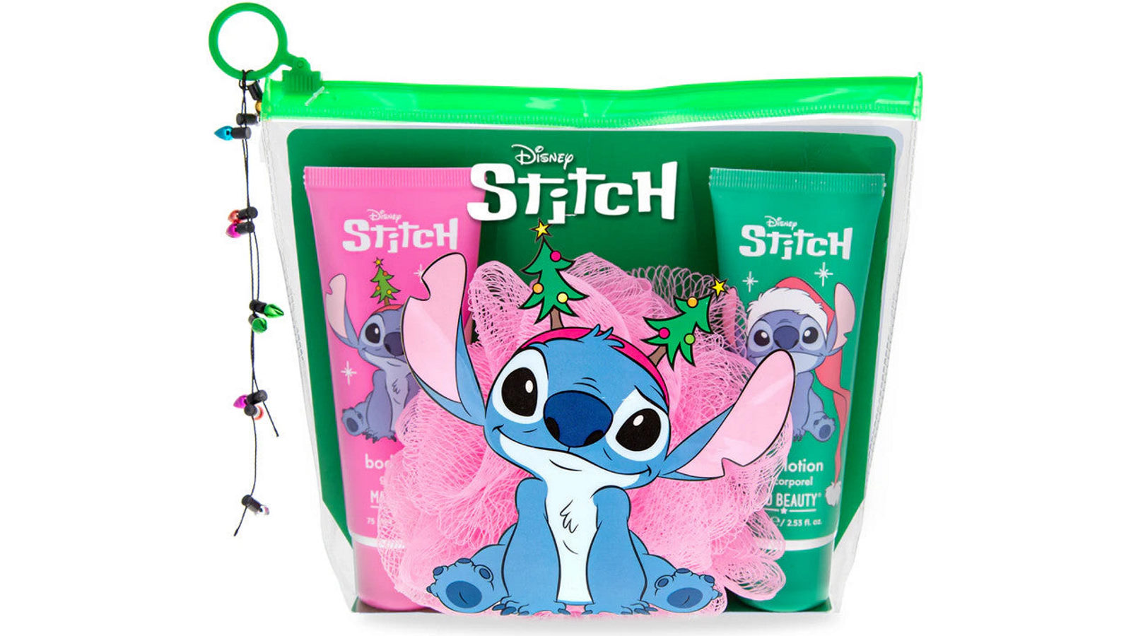 Mad Beauty Disney Stitchmas Bath and Body Trio Gift Set