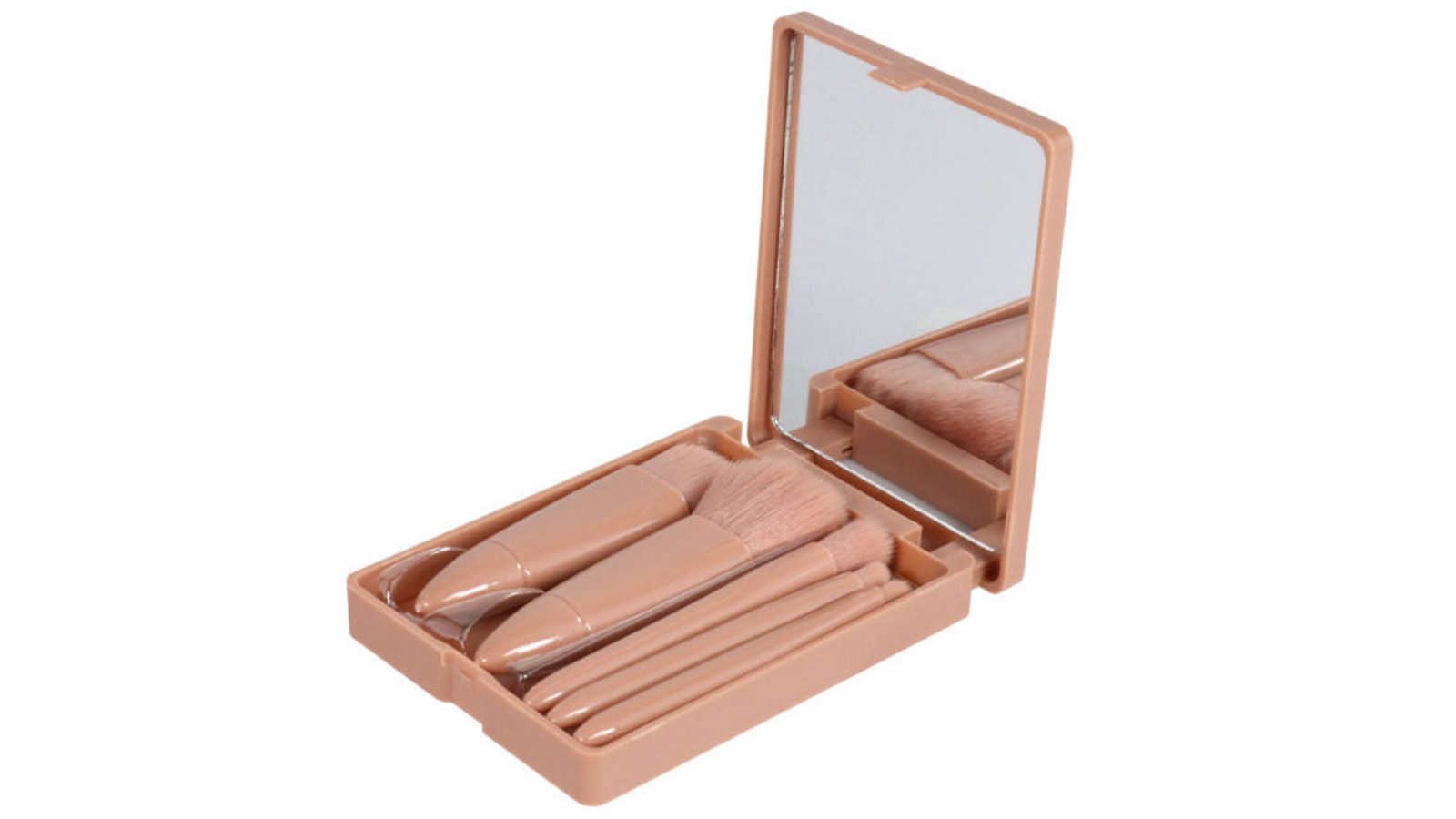 Wicked Sista Mocha Makeup Brush Set With Mirror