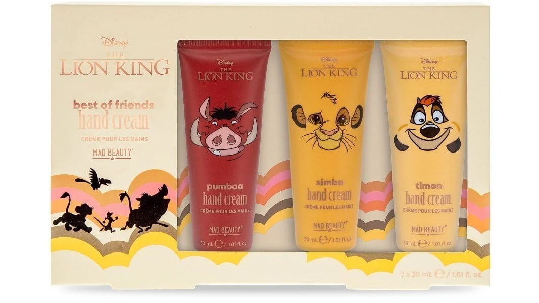 Mad Beauty Disney The Lion King Reborn Hand Cream Trio