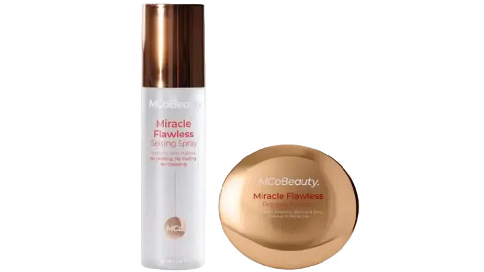 MCoBeauty Miracle Flawless Duo Pressed Powder (10g) and Setting Spray (60ml)