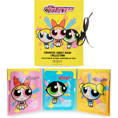 Mad Beauty Powerpuff Girls Cosmetic Sheet Mask Collection