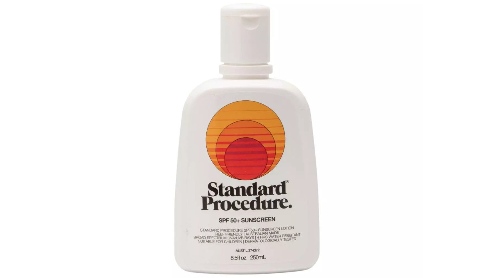 Standard Procedure 250ml Sunscreen SPF 50 Plus For Face And Body