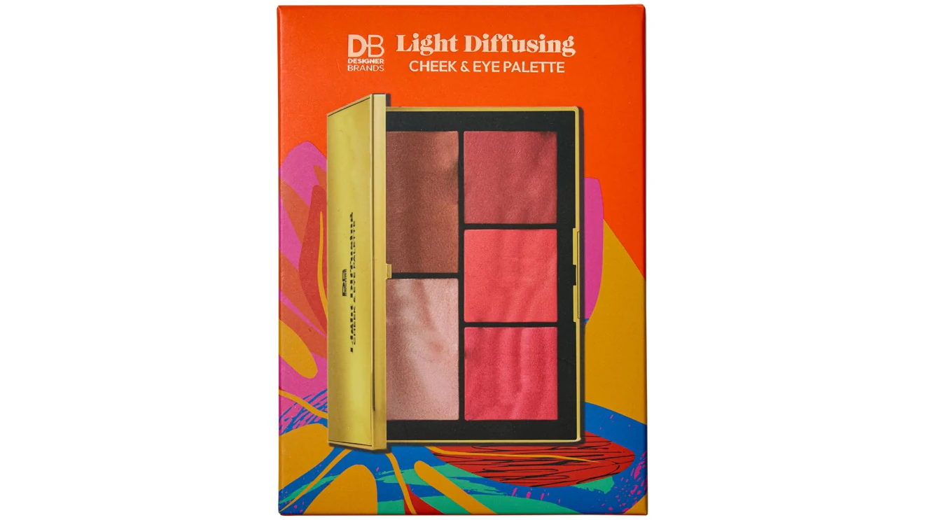 Designer Brands Light Diffusing Cheek and Eye Palette