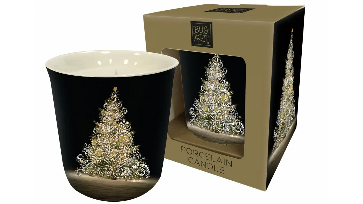 Bug Art Christmas Scented Candle in Decorative Tin - 100g