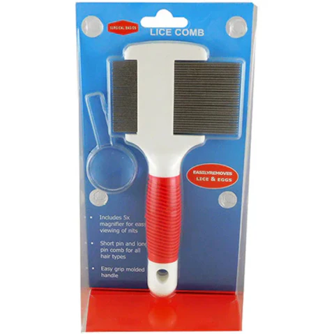 Surgical Basics Metal Comb for Head Lice and Nit Removal