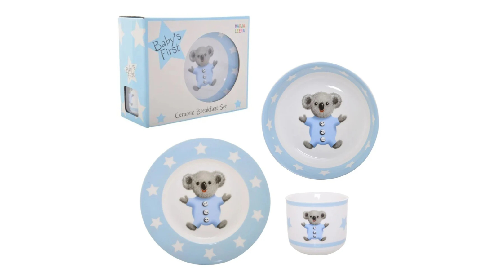 Annabel Trends 5 Piece Baby Koala Breakfast Set