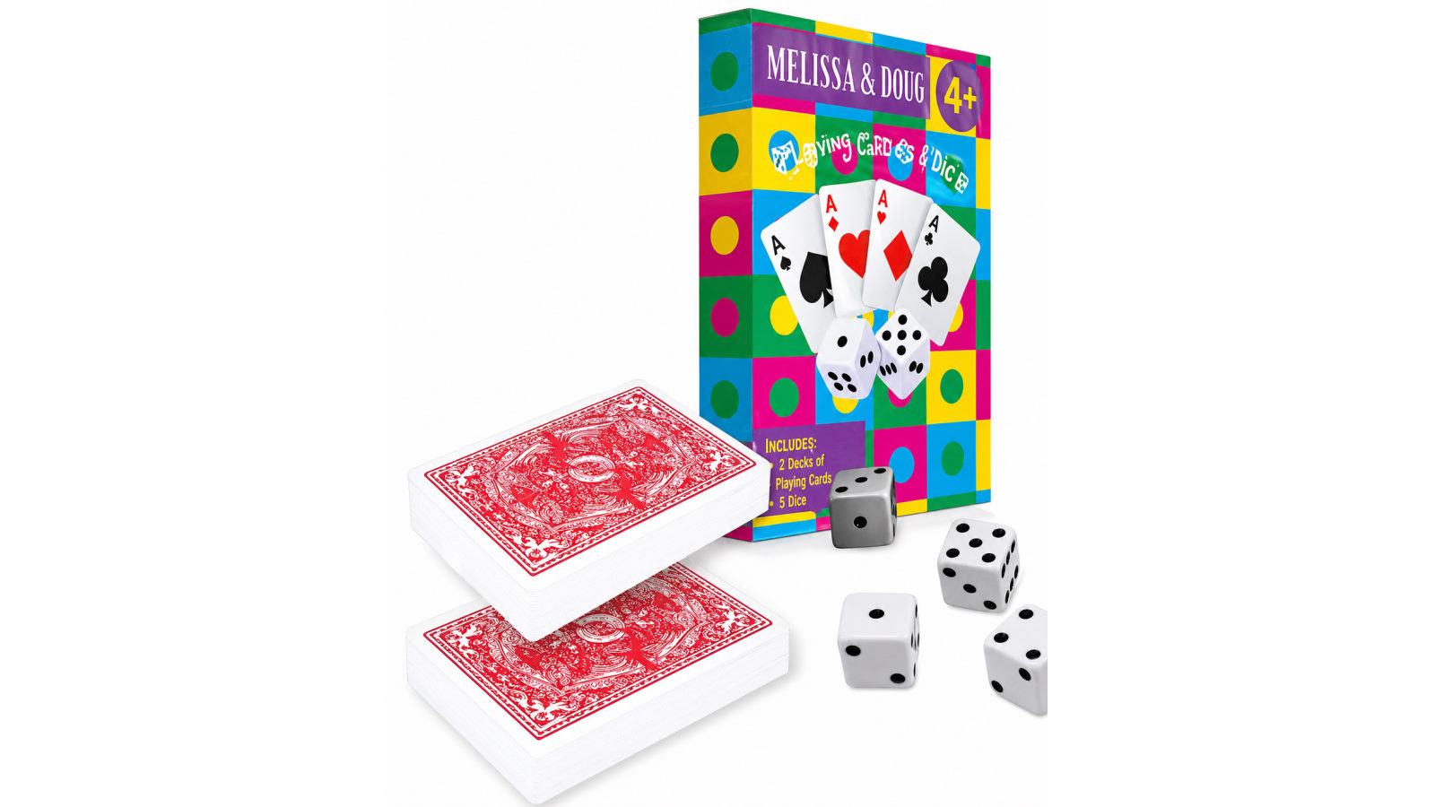 Harlequin Games Dice and Playing Cards Set