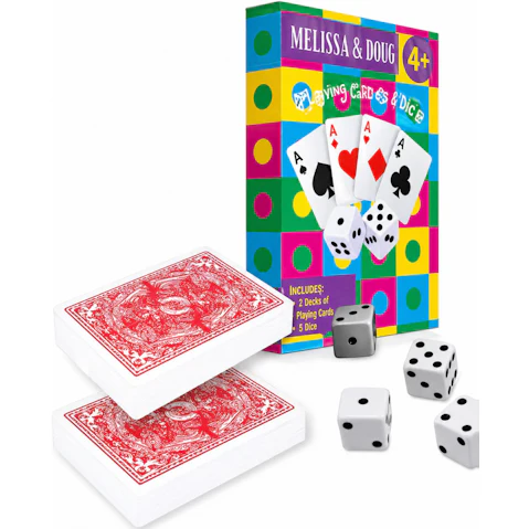 Harlequin Games Dice and Playing Cards Set