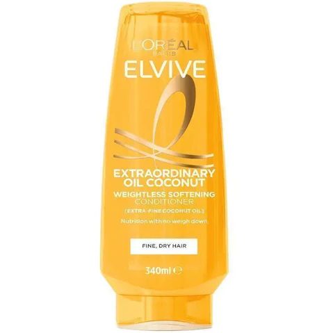 L'Oreal Paris Elvive Extraordinary Oil Coconut Conditioner for Normal to Dry Hair - 340ml