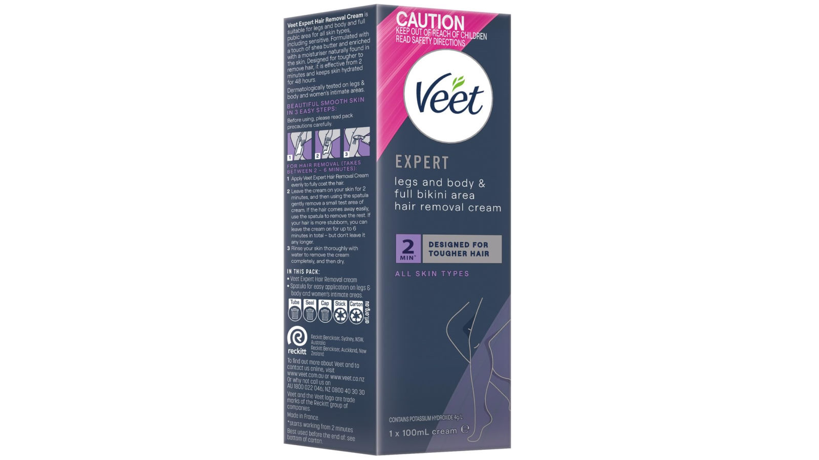 Veet 100ml Expert Hair Removal Cream