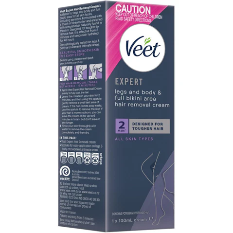 Veet 100ml Expert Hair Removal Cream
