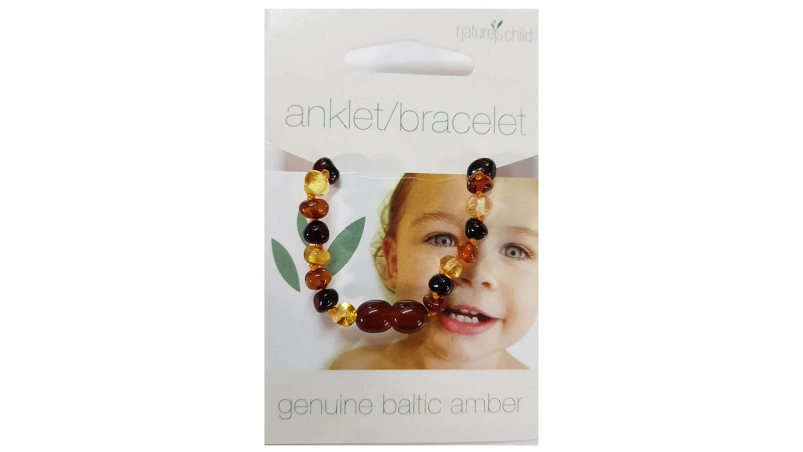 Nature's Child 14cm Baby Amber Teething Bracelet