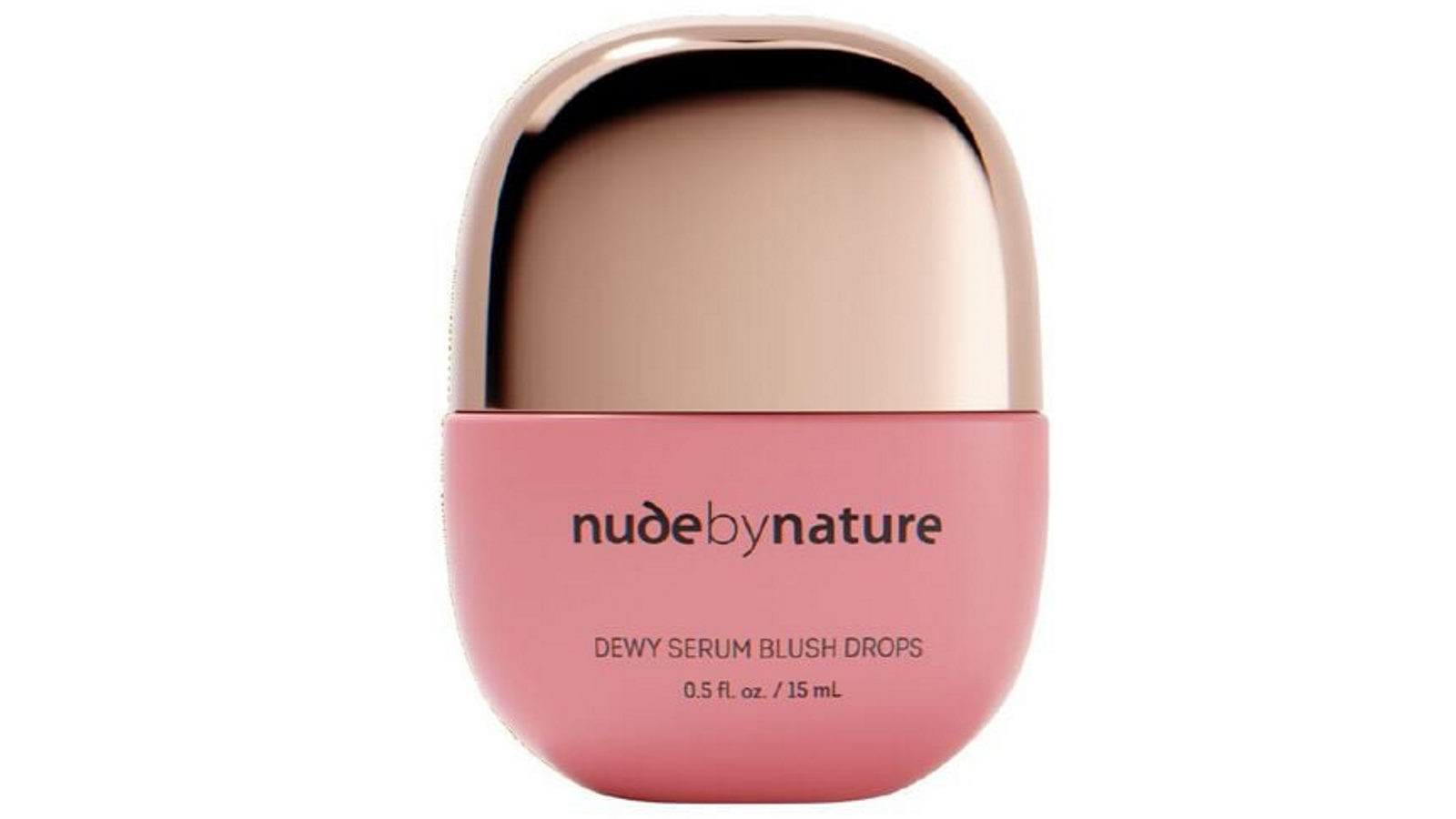 Nude by Nature 15ml Dewy Serum Blush Drops - 01 Pink Petal
