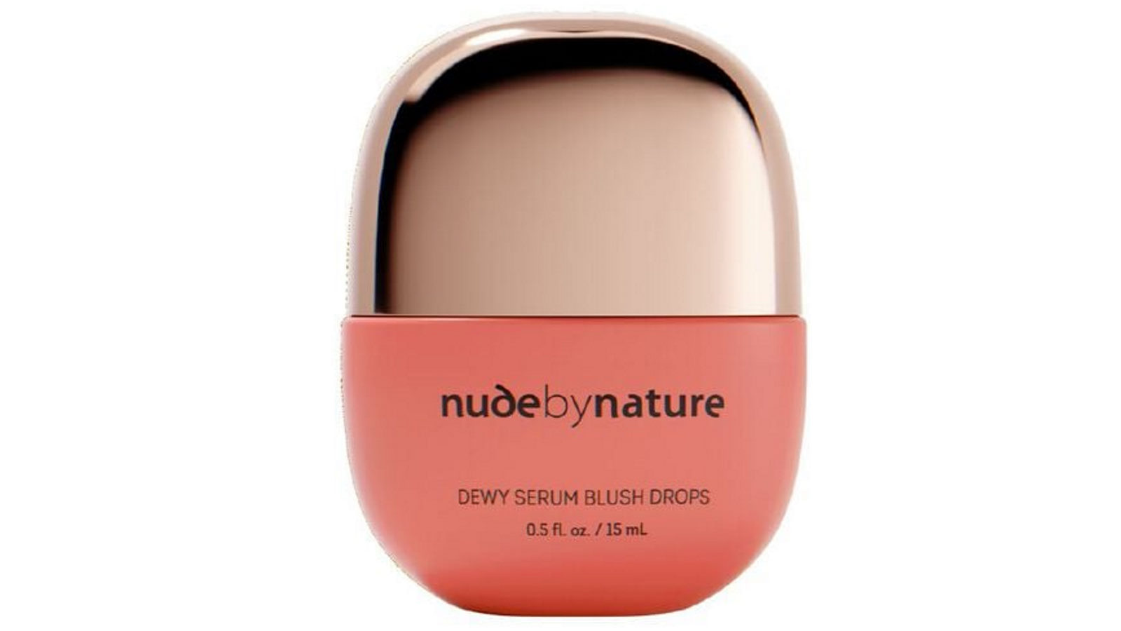 Nude by Nature 15ml Dewy Serum Blush Drops - 03 Peach Crush
