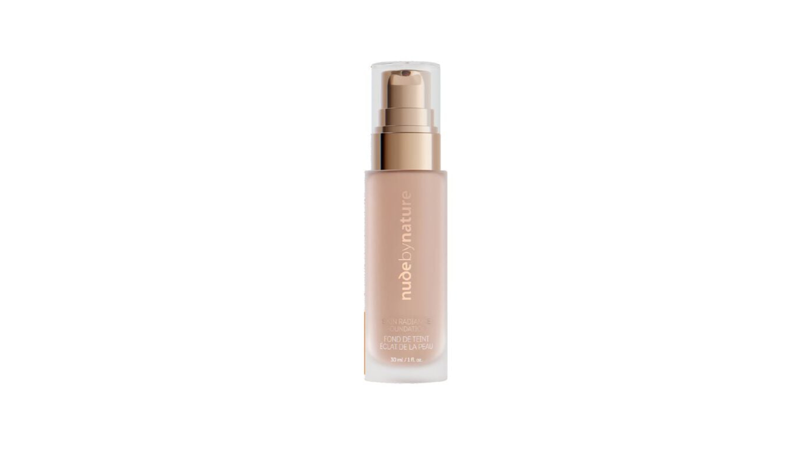 Nude By Nature Skin Radiance 30ml Foundation - C105 Ivory Rose