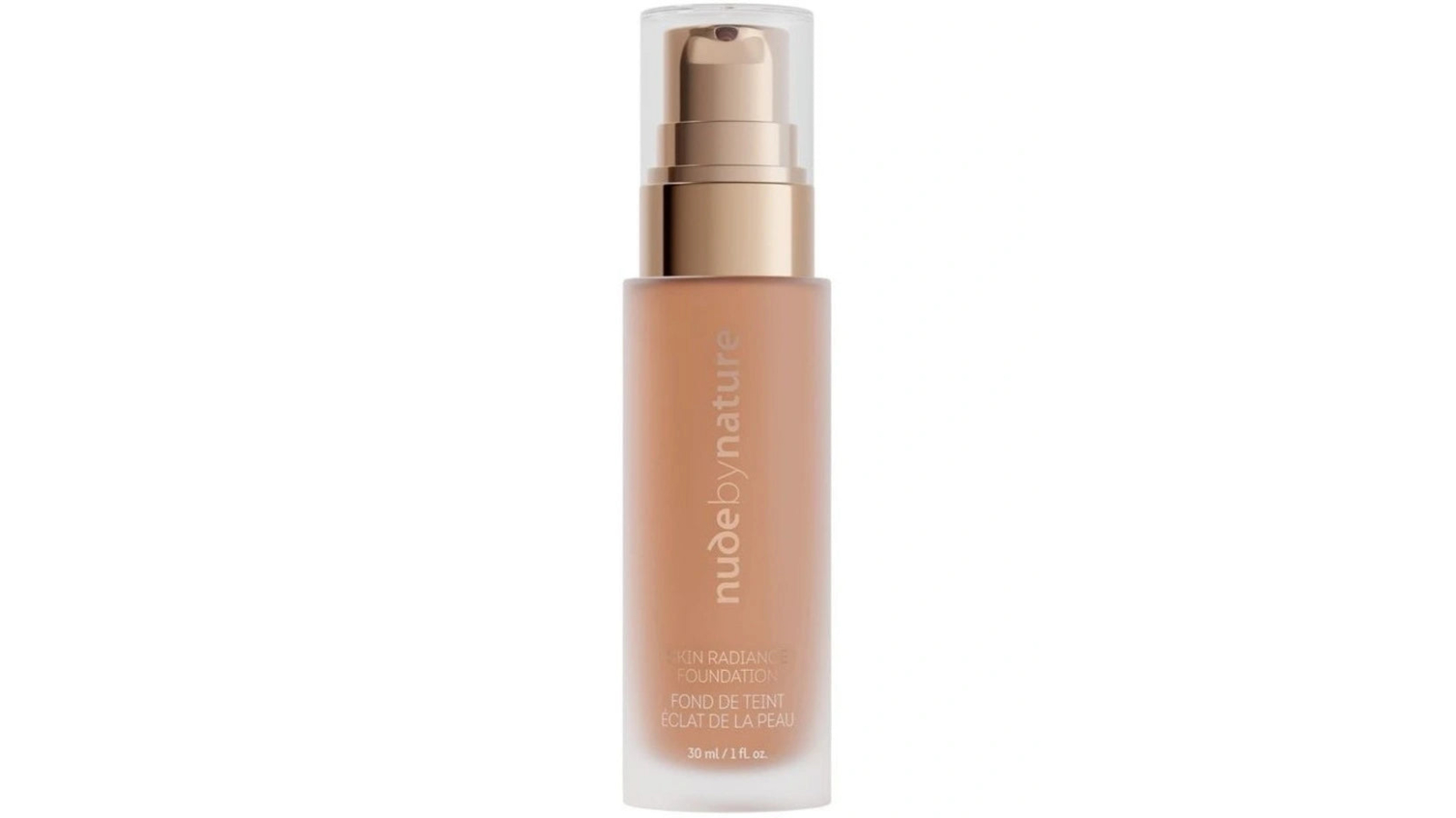 Nude By Nature Skin Radiance 30ml Foundation - W100 Golden Ivory