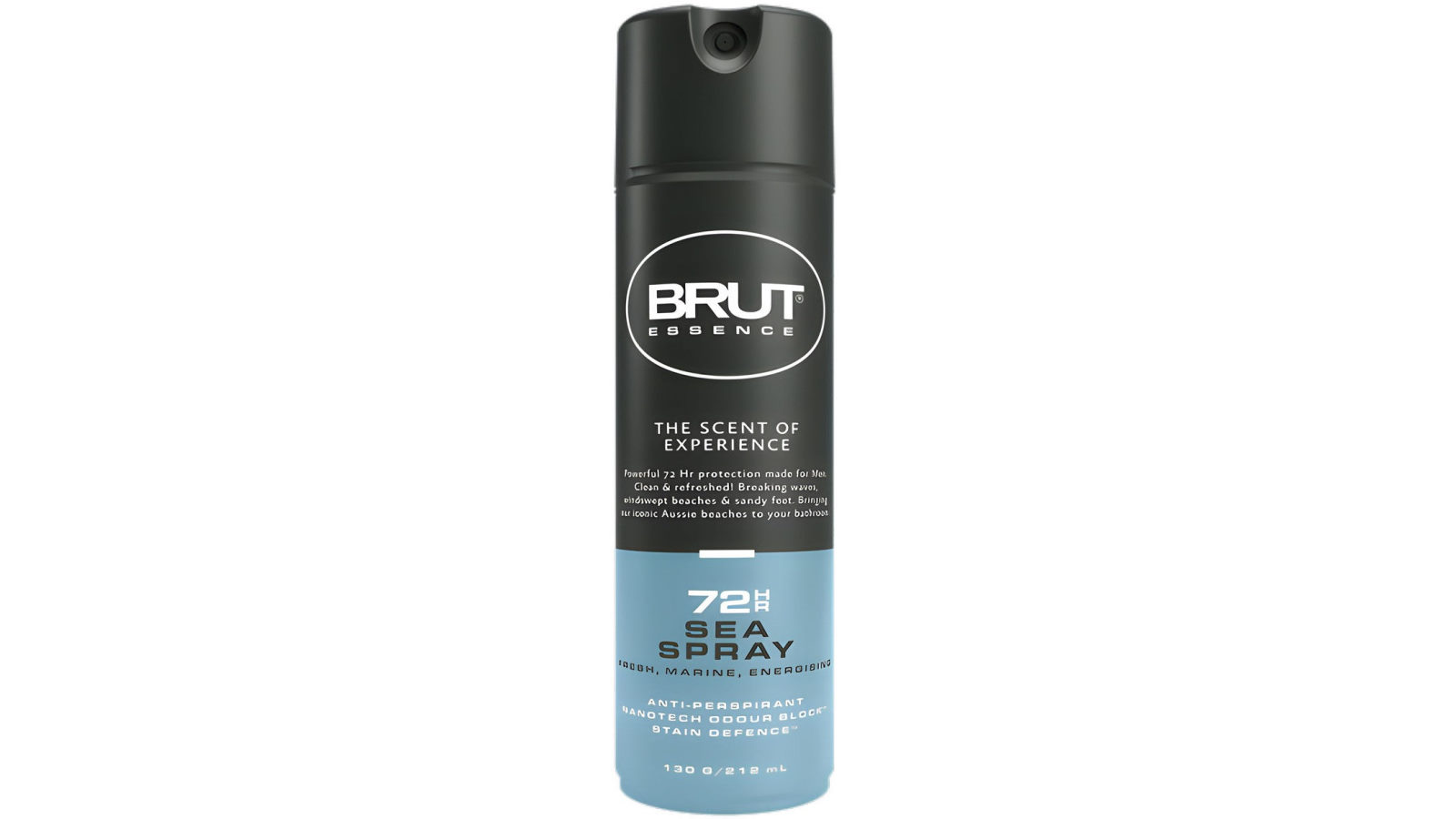 Brut 130g Essence 72 Hour Sea Spray Anti Perspirant Deodorant